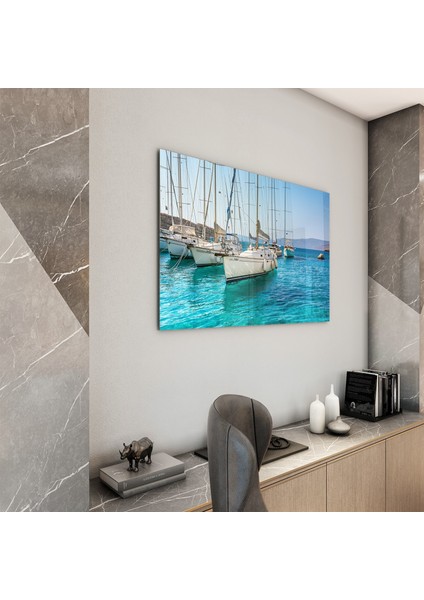 Türkiye Manzara Cam Tablo - Karışık - Yatay Motif 01-365 modelleri