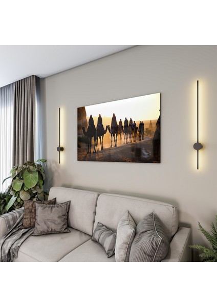 Türkiye Manzara Cam Tablo - Karışık - Yatay Motif 01-069