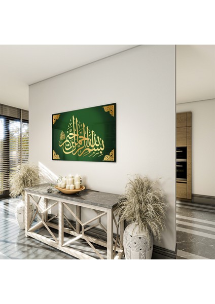 Islami Cam Tablo - Hat Sanatı - Dini Motif 02-019 indirimleri