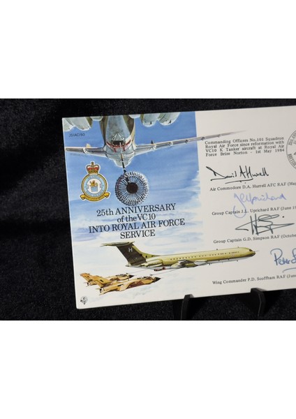 Ingiltere Benham Imzalı Limited 19/900 Fdc 25. Yıl Özel Anısı - VC10 Kraliyet Hava Kuvvetleri fiyatları