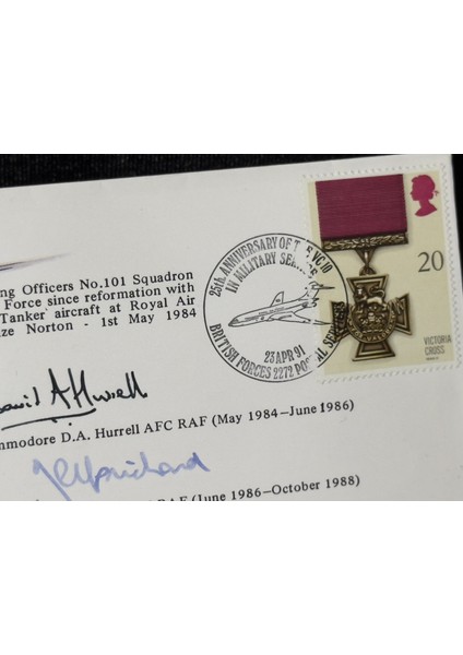 Ingiltere Benham Imzalı Limited 19/900 Fdc 25. Yıl Özel Anısı - VC10 Kraliyet Hava Kuvvetleri fırsatları