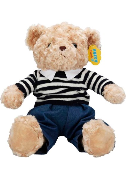 4807 Kıyafetli Peluş Ayı Teddy Bear 37 cm