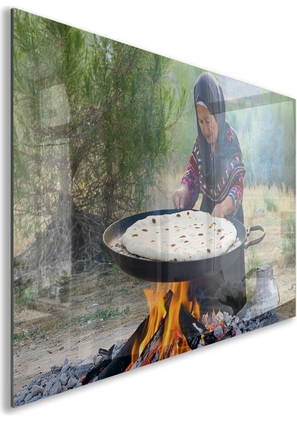 Türkiye Manzara Cam Tablo - Karışık - Yatay Motif 01-428