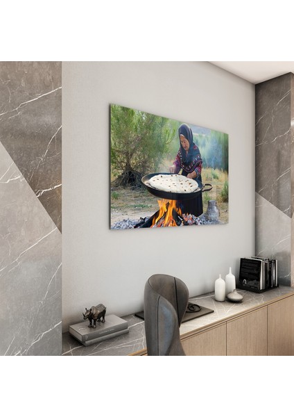 Türkiye Manzara Cam Tablo - Karışık - Yatay Motif 01-428