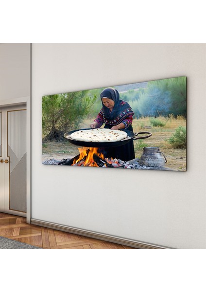 Türkiye Manzara Cam Tablo - Karışık - Yatay Motif 01-428