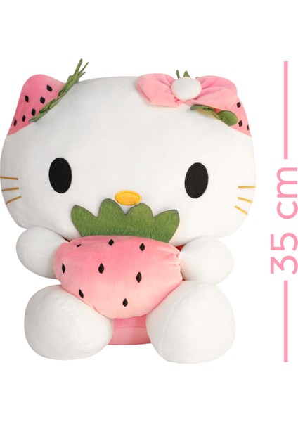 Peluş Oyuncak Hello Kitty 35 cm Pembe Yumuşak modelleri