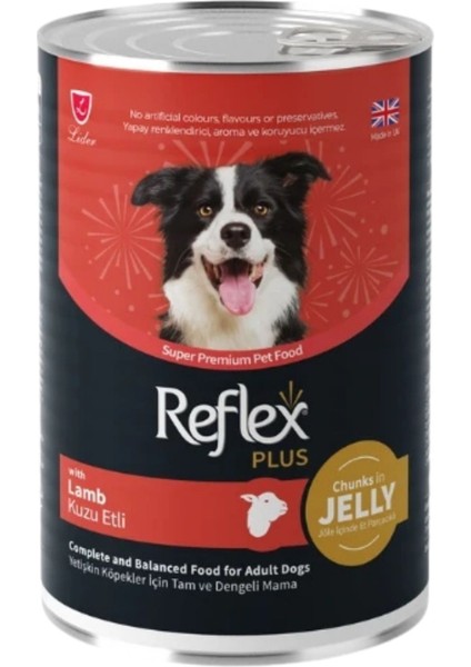 Kuzu Etli Köpek Konserve Maması 400gr x 24 Adet Parça Etli Yaş Mama fiyatları