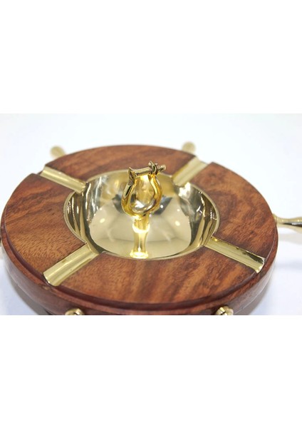 Ahşap Yanları ve Içi Pirinç Işlemeli Küllük 8258 fiyatları