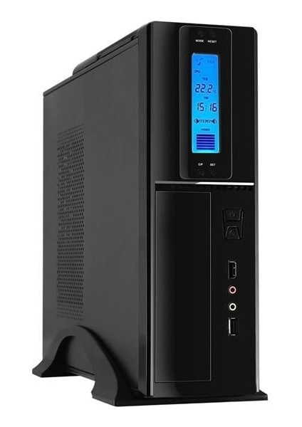 Frısby 300W FC-S6040B Slim Atx Kasa Parlak Siyah