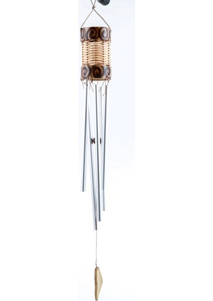 Üstü Bambu Metalli Rüzgar Çanı 83 cm ST00143
