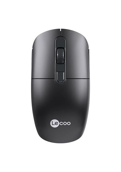 Lenovo Lecoo M2001 Kablosuz 1600DPI Optic Siyah Mouse