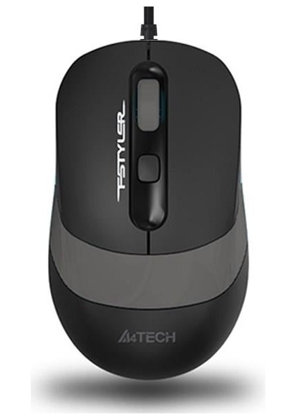 A4 Tech FM10 USB 1600DPI Optic Siyah/gri Mouse