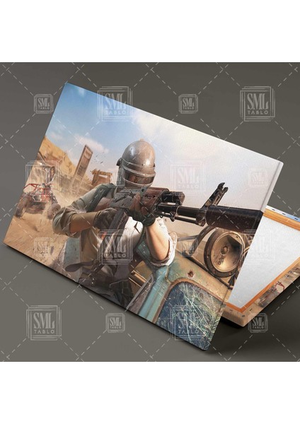 Pubg Mobil Online Oyun Iki Oyuncu Yatay Kanvas Tablo fiyatları