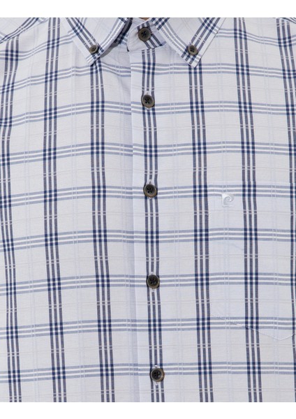 Erkek Açık Mavi Regular Fit Kısa Kollu Gömlek 50249743-VR003