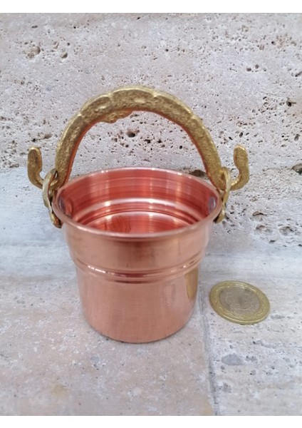 Minyatür Bakır Kova