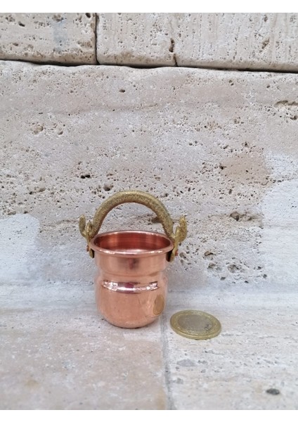 Minyatür Bakır Kova