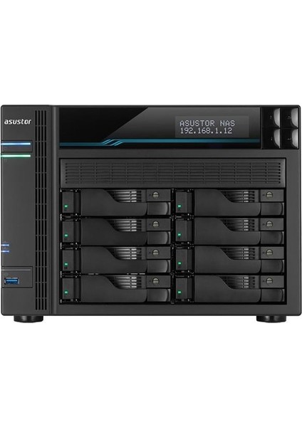 AS6508T Atom Qc- 8 GB Ram- 8-Diskli Nas Server (Disksiz)