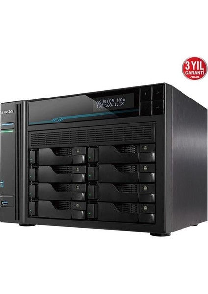 AS6508T Atom Qc- 8 GB Ram- 8-Diskli Nas Server (Disksiz)