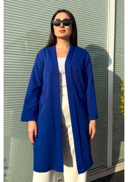 Kadın Büyük Beden Uzun Ceket 2335 indirimleri