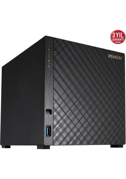 AS1104T Realtek Qc 1 GB Ram- 4-Diskli Nas Server (Disksiz)
