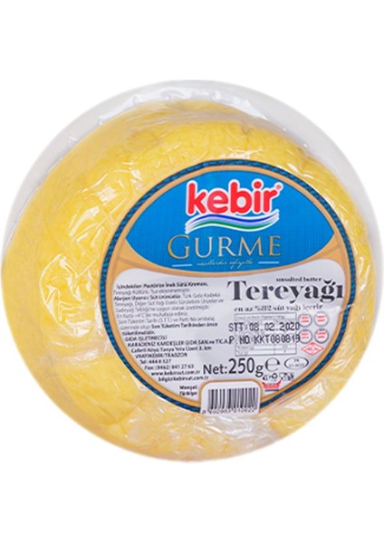 Gurme Tereyağı (250 G)X2 Paket