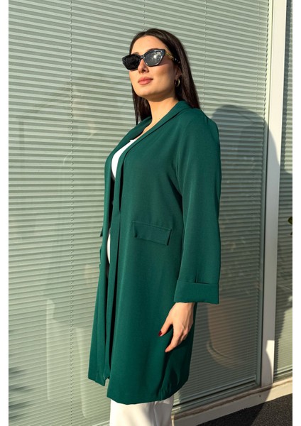 Kadın Büyük Beden Uzun Ceket 2335 fiyatları