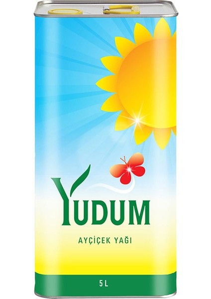 Ayçiçek Yağı Teneke (5 L) X4 Paket