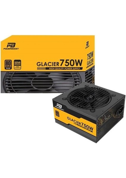 750W 80+ Bronze BST-ATX750B Glacıer Yarı Modüler Power Supply