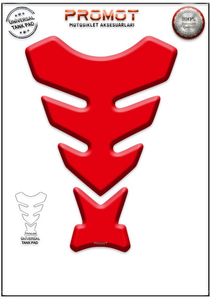 Motorsiklet 3D Üniversal Tank Pad 002