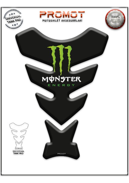 Motorsiklet 3D Üniversal Tank Pad 197