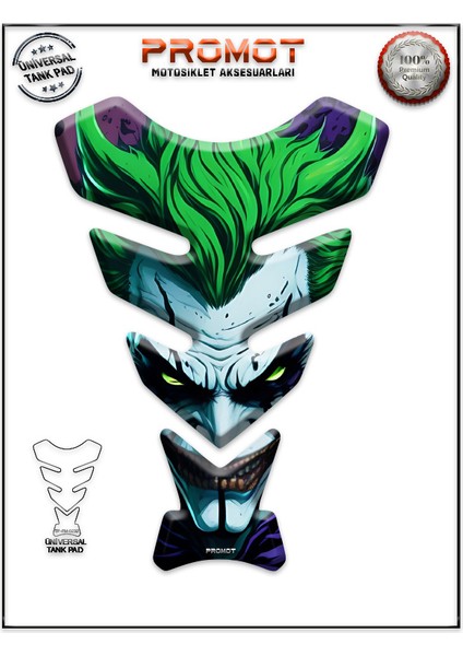 Motorsiklet 3D Üniversal Tank Pad 232