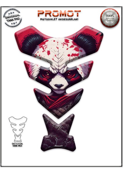 Motorsiklet 3D Üniversal Tank Pad 243