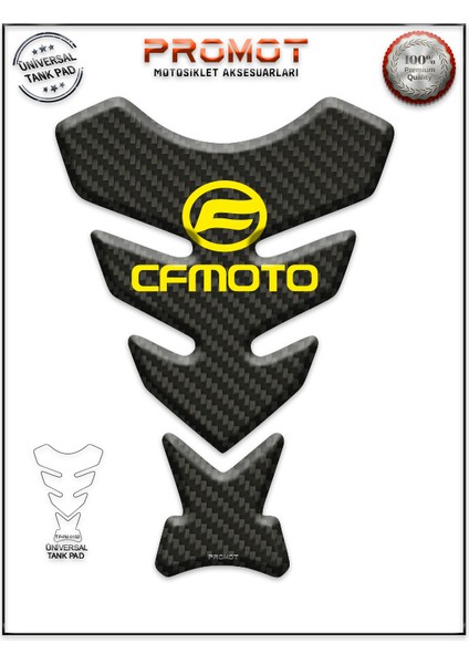 Motorsiklet 3D Üniversal Tank Pad 152