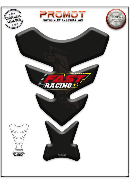 Motorsiklet 3D Üniversal Tank Pad 209