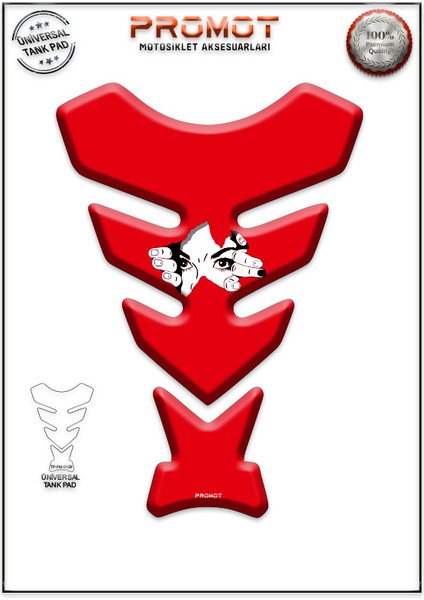 Motorsiklet 3D Üniversal Tank Pad 129