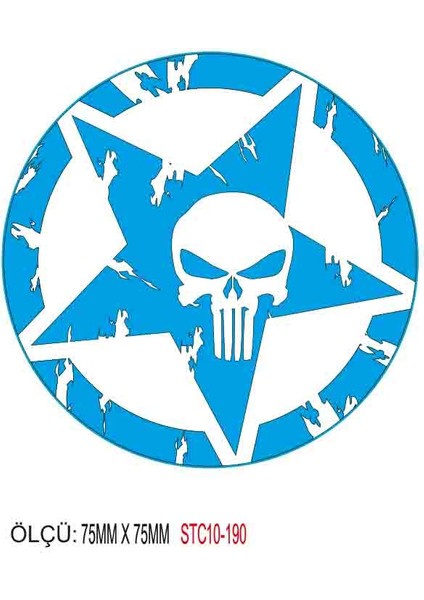 Motorsiklet Otomobil Sticker 2 Adet 186