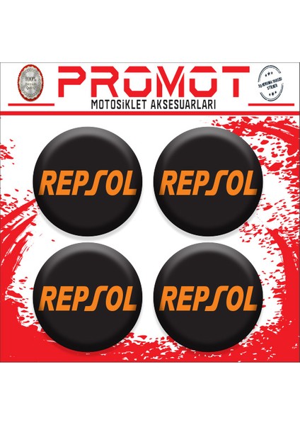 Repsol Tasarımlı Koruma Takozu Logosu 1