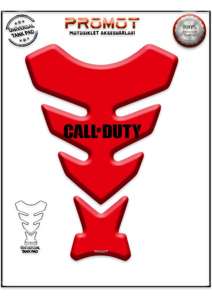 Motorsiklet 3D Üniversal Tank Pad 230