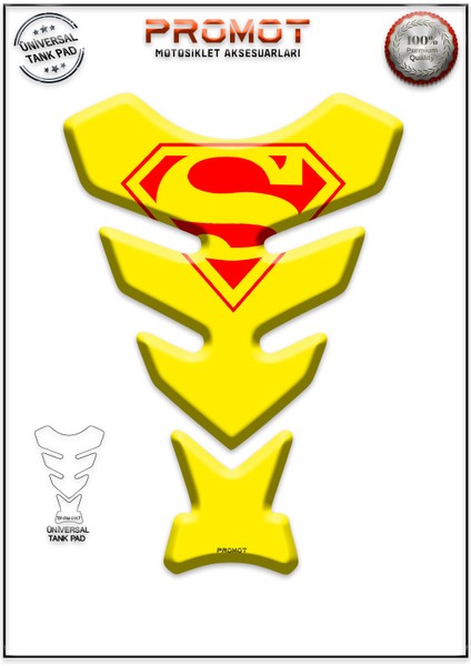 Motorsiklet 3D Üniversal Tank Pad 117