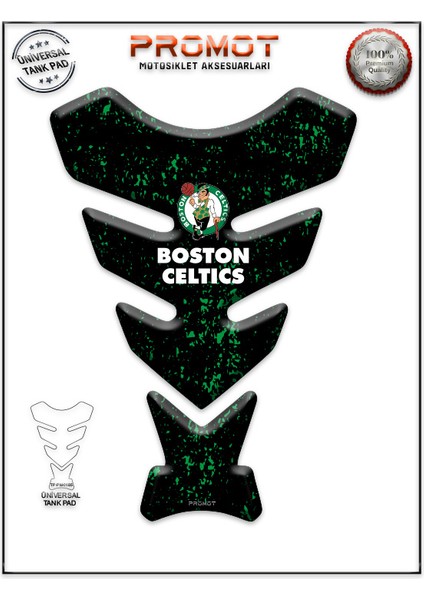 Motorsiklet 3D Üniversal Tank Pad 185