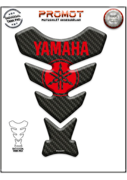 Motorsiklet 3D Üniversal Tank Pad 296