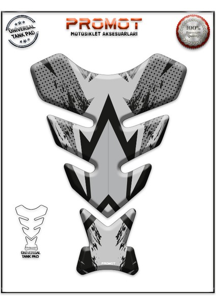Motorsiklet 3D Üniversal Tank Pad 321