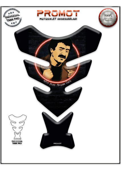 Motorsiklet 3D Üniversal Tank Pad 269