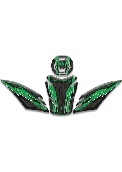 Bajaj Dominar 400 Tank Pad Set (2020/2024) Uyumlu 01