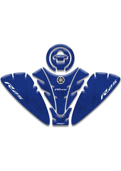 Yamaha R25 Tank Pad Set (2019/2024) Uyumlu 02