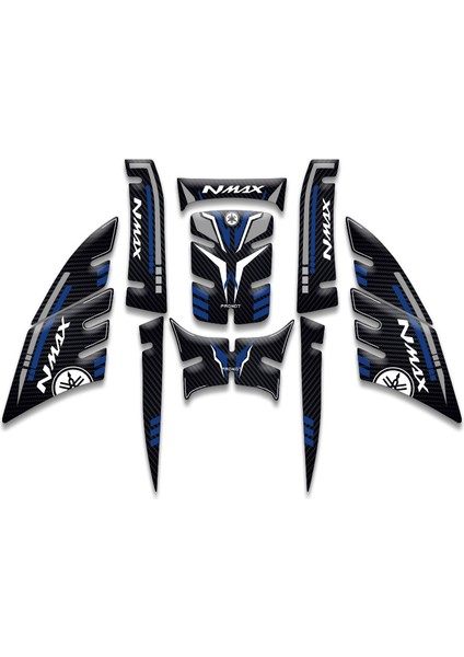Yamaha Nmax Tank Pad Set (2021/2024) Uyumlu 01