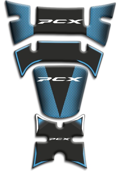 Honda Pcx Tank Pad (2018/2020) Uyumlu 02