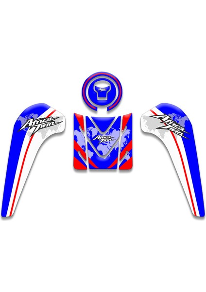 Honda Africa Twin Tank Pad Set (2016/2024) Uyumlu 01