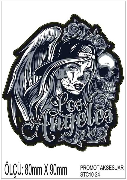 Motorsiklet Otomobil Sticker 2 Adet 024