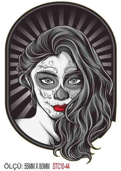 Motorsiklet Otomobil Sticker 2 Adet 044